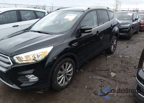 2017 Ford Escape Titanium из США, поврежденный, VIN 1FMCU0JD2HUE51952